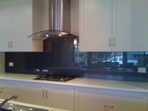 Grey splash back